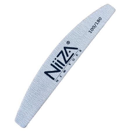NiiZA Reszelő íves szürke 100/180