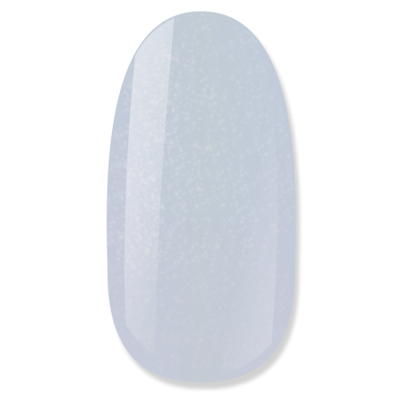 NiiZA Rubber Base Gel Glitter White 4ml